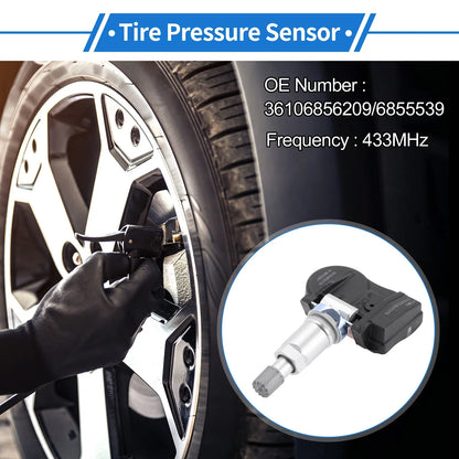 Tire Pressure Sensor for BMW 220i (2014 - 2021) 1 Pc 433MHz