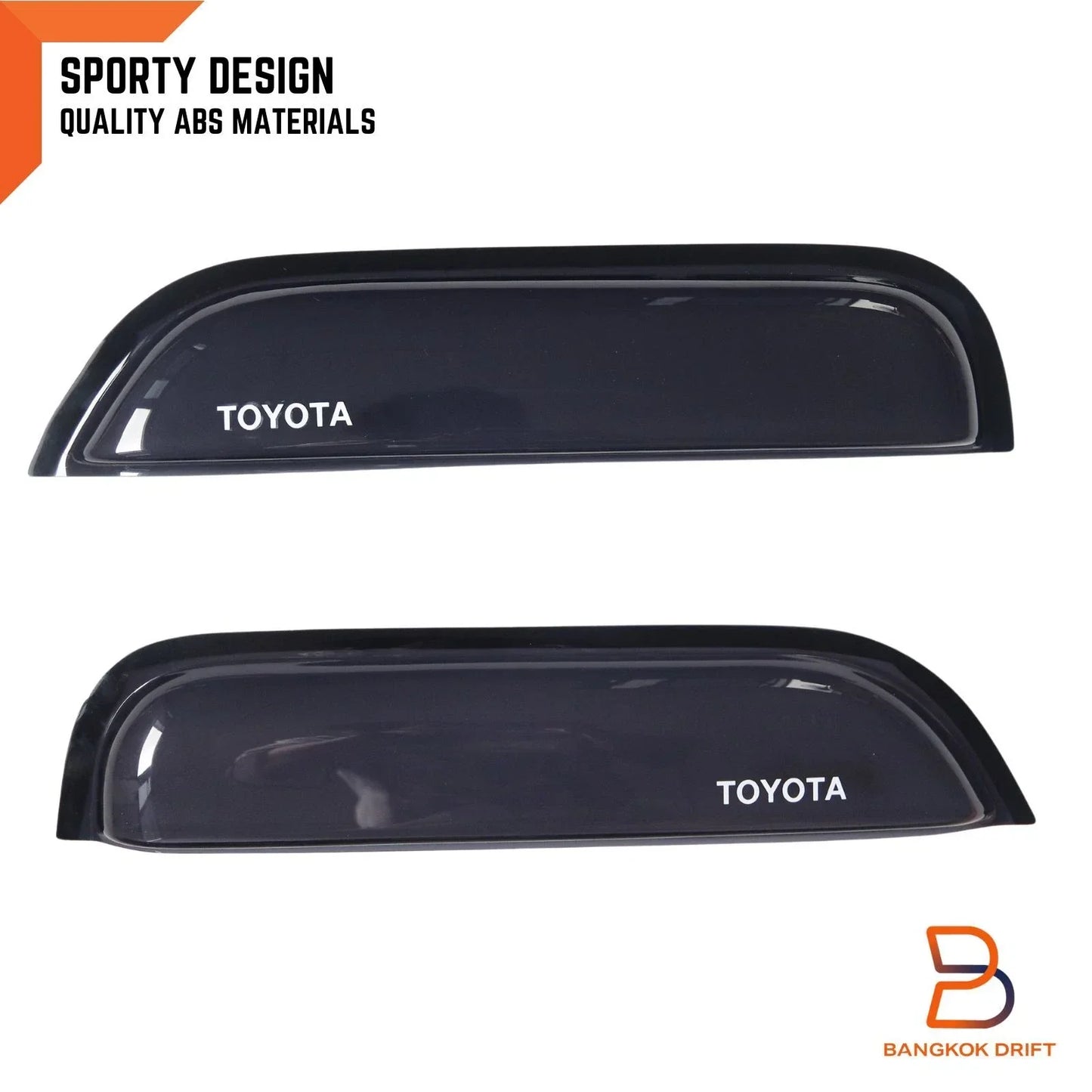 Weathershields Window Visors for Toyota Hilux Dual Cab Ute (1997-2005)