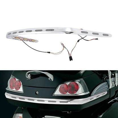 Trunk Trim LED Lights Smoky Gray Lens for Honda Goldwing GL1800 (2001-2011)