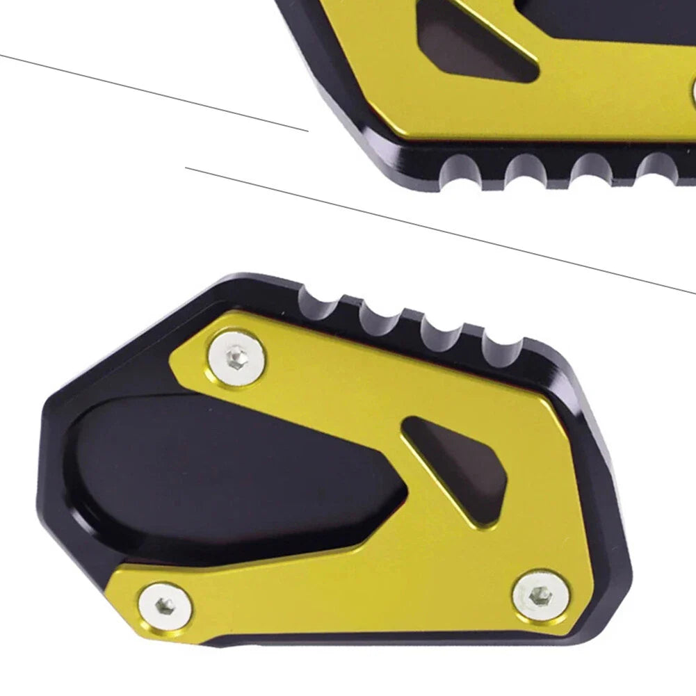 Gold Side Stand Enlarge Kickstand Pad for Suzuki GSX8S (2023)