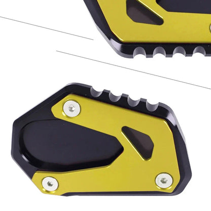Gold Side Stand Enlarge Kickstand Pad for Suzuki GSX8S (2023)
