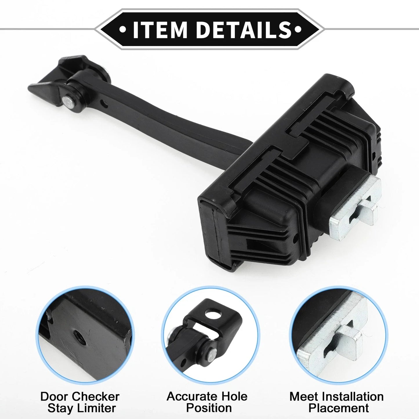 Door Check Strap Stopper Limiter for BMW X3 (2004-2010)