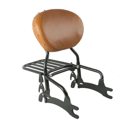 12" Backrest Sissy Bar Luggage Rack for Indian Chief Vintage (2014-2018)