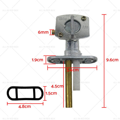 5/16" Fuel Valve Switch Petcock for Kawasaki VN1500, KL650, Bayou 300, Suzuki DR200 (1990-2006)