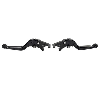 CNC Extendable Brake Clutch Levers for Yamaha YZF R1 (2009-2014) Black