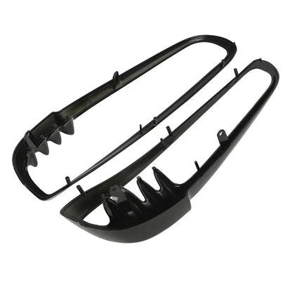 Black Radiator Trim Bezels for Harley V-Rod VRSCA VRSCB (2001-2010)