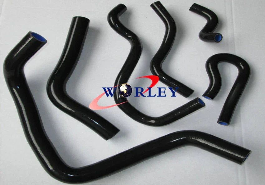 Black Silicone Radiator/Heater Hose for Honda Civic EK4/EK9/EG6 B16/B18 (92-00)