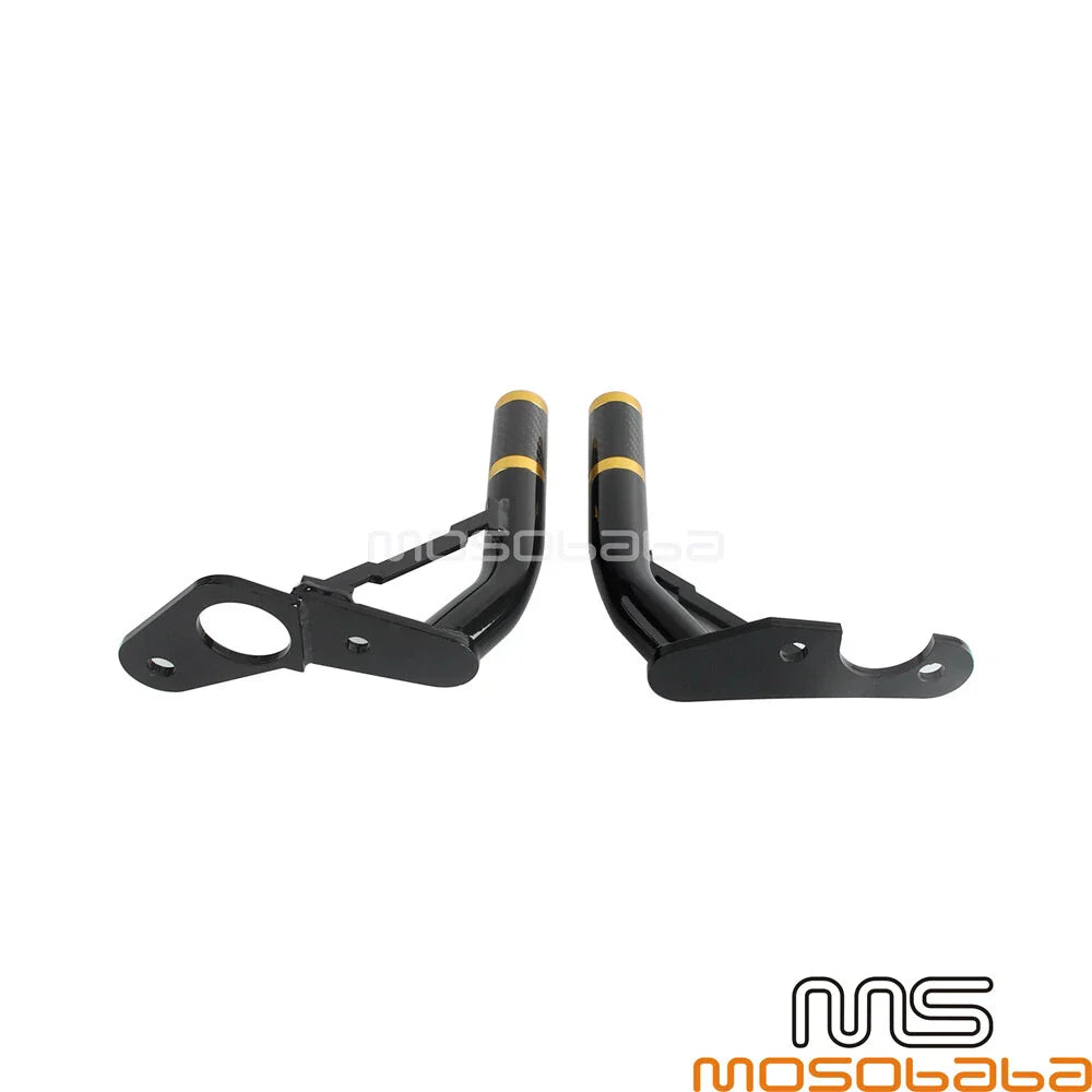 Rear Crash Bar & Frame Slider Mounts for Harley Softail FXST, Fat Bob