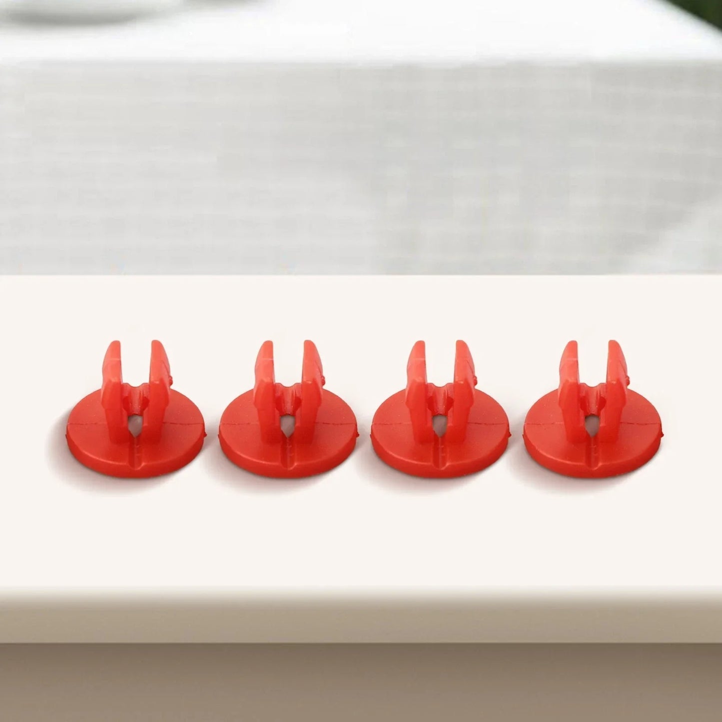 30 x Red Underbody Shield Nuts for Ford