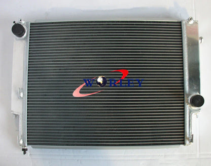 Aluminum Radiator + Fan for BMW E36 M3/Z3/325TD/320/323/328 (1992-1999)