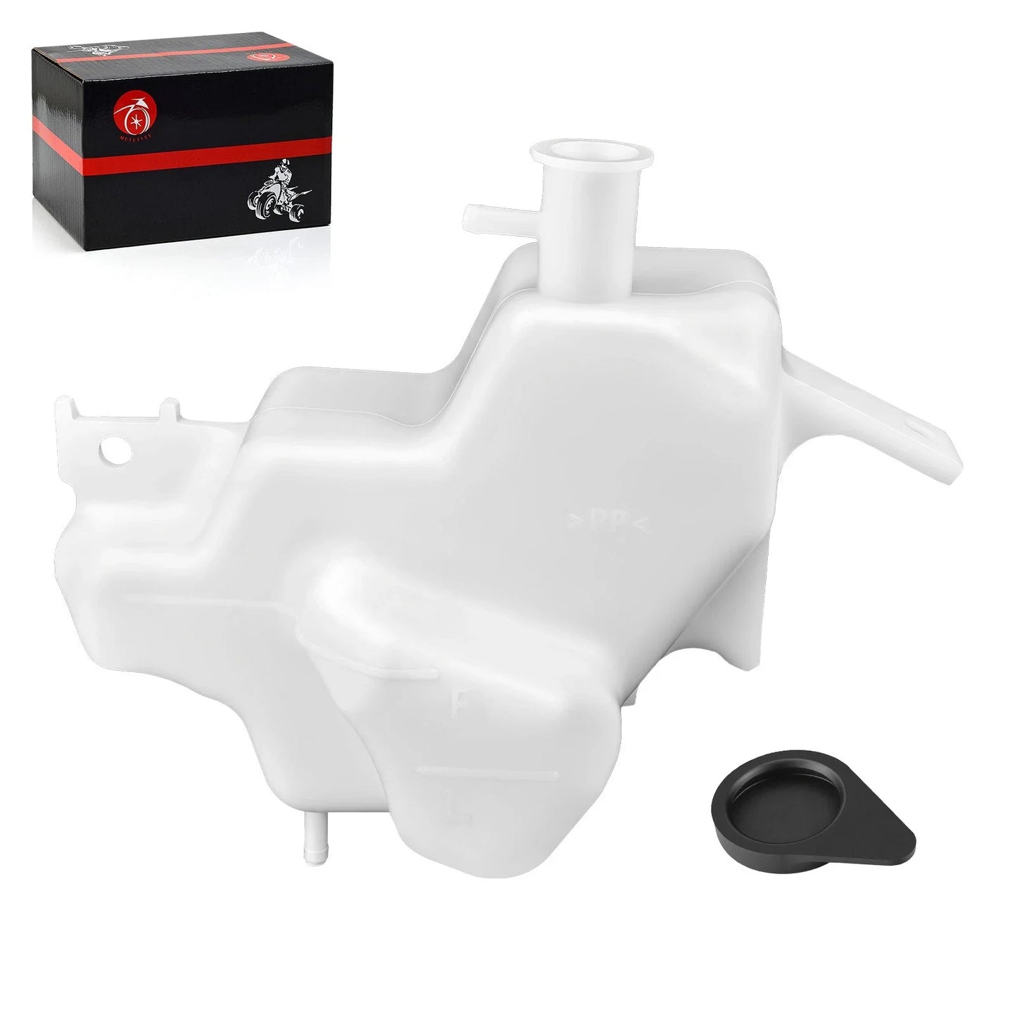 Coolant Reservoir w/ Cap for Kawasaki ZX636 ZX600 Ninja ZX-6R ZX6-RR (2003–2004)