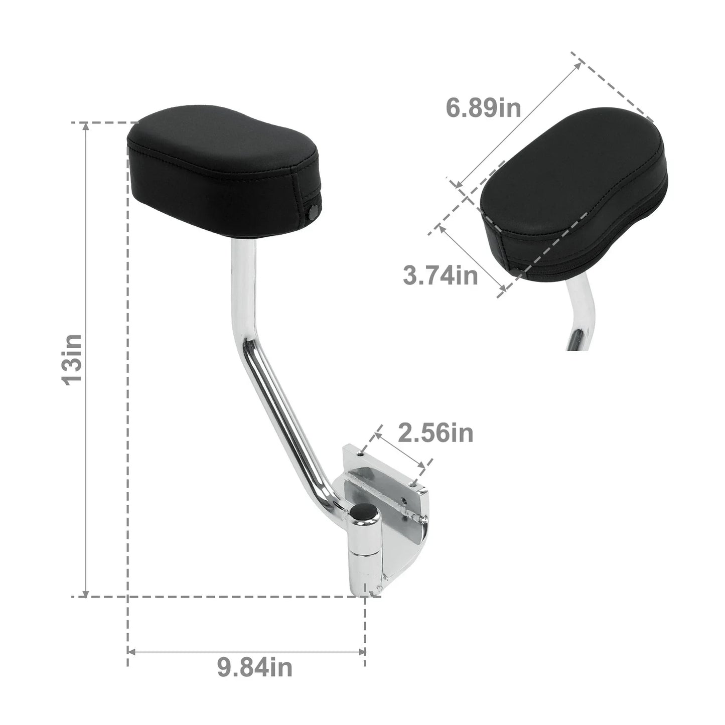 Passenger Armrest for Honda Goldwing 1800 GL1800 Tour (2018-2019)