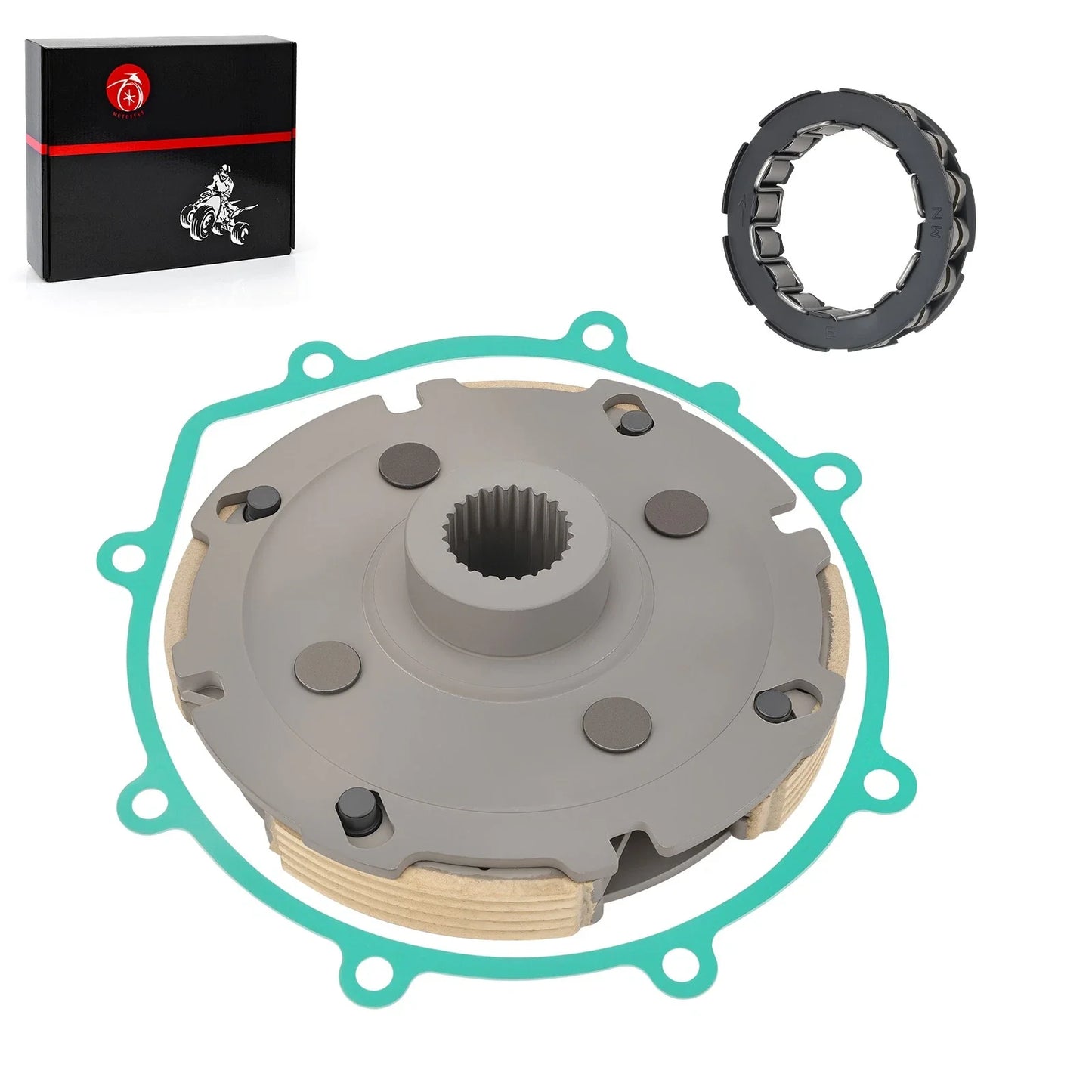 Wet Clutch Carrier & Bearing w/ Gasket for Yamaha Wolverine 350 YFM350 (2006-2009)
