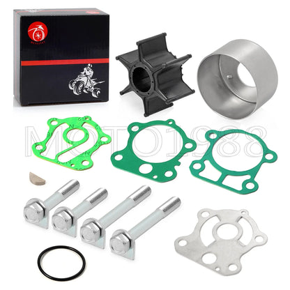 Water Pump Impeller Repair Kit for Yamaha 60-90HP 2 Stroke (1998–2007)