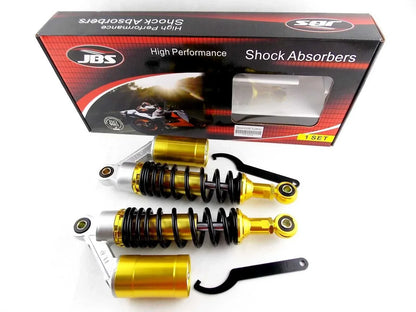 280mm JBS Rear Air Nitrogen Cell Shock Absorbers for Honda SL70 (1971-1973)