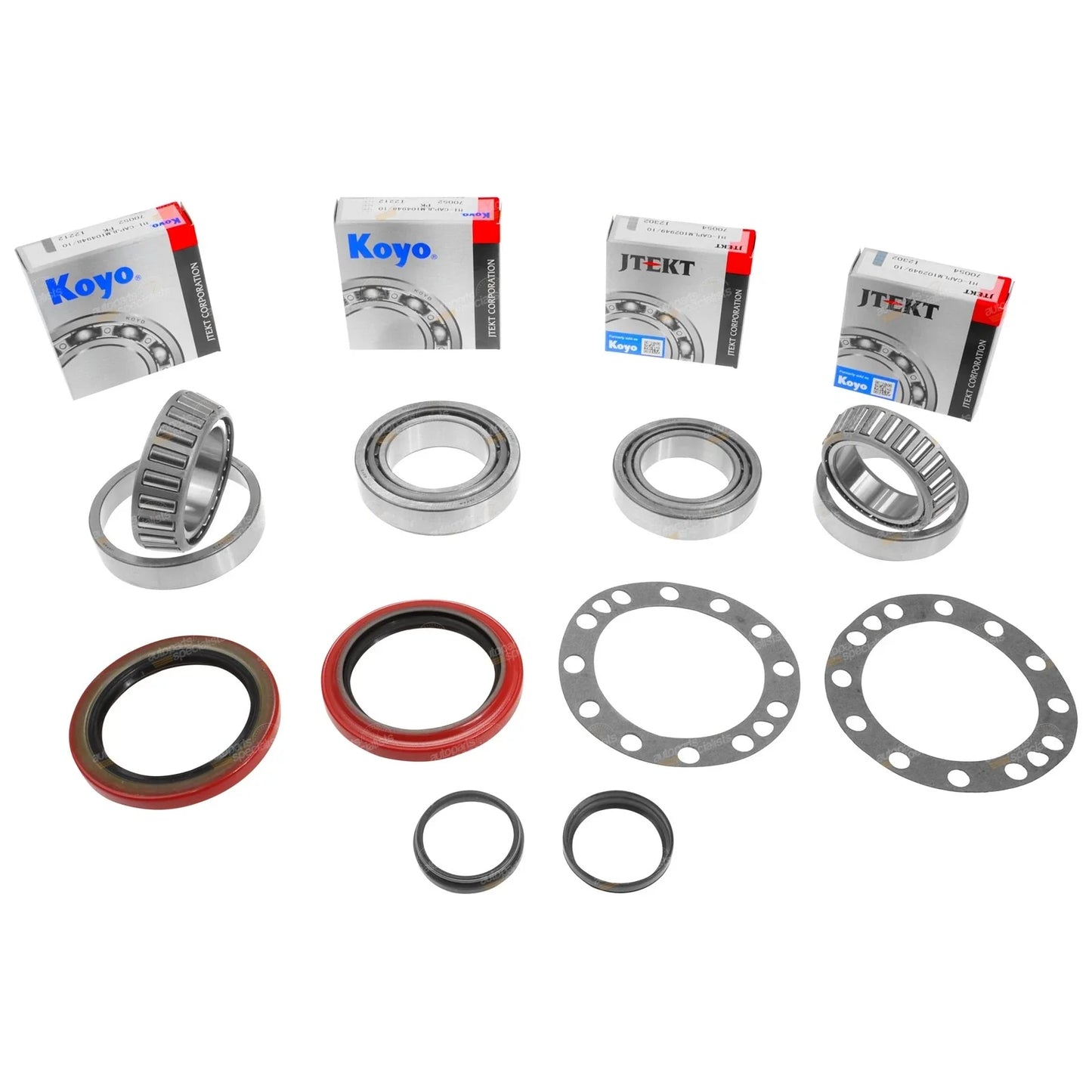 KOYO / 2 x Twin Pack Rear Wheel Bearing Kit for Landcruiser (1979–2007)