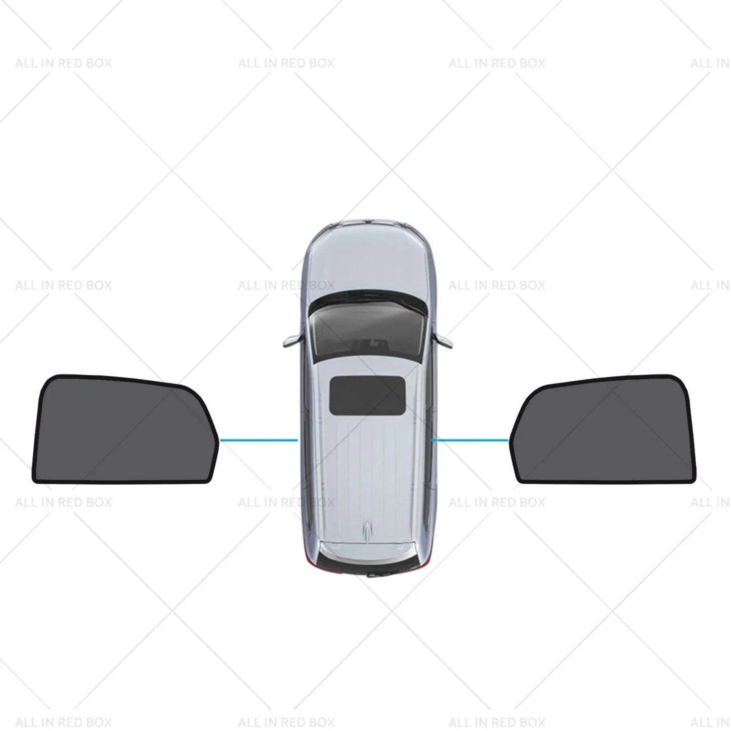 Magnetic Mesh Sun Blind Shades for Audi Q3 RS Q3 (2019-2025)