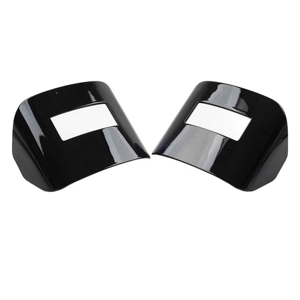 Black Tail Light Visor Covers for Harley Tri Glide FLHTCUTG, Street Glide FLHXXX