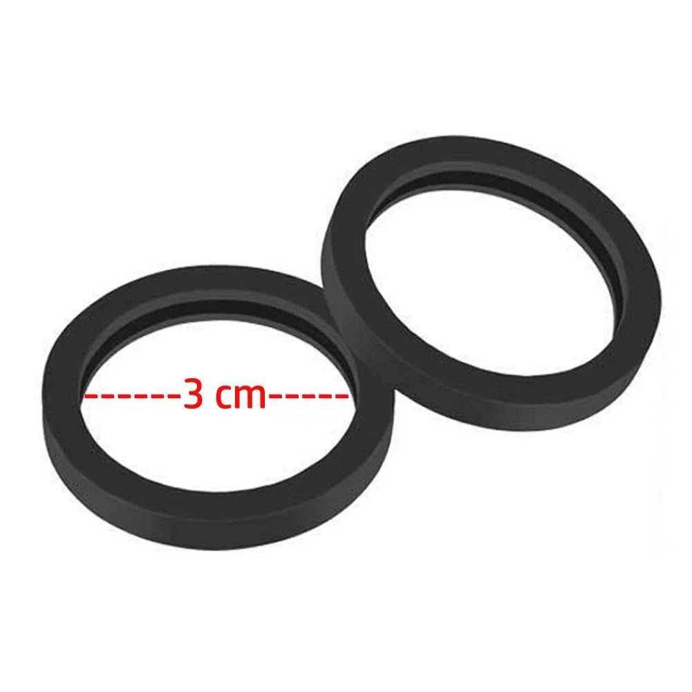 Gas Can Spout Gasket 3x0.5cm/1.18x0.19inch Black
