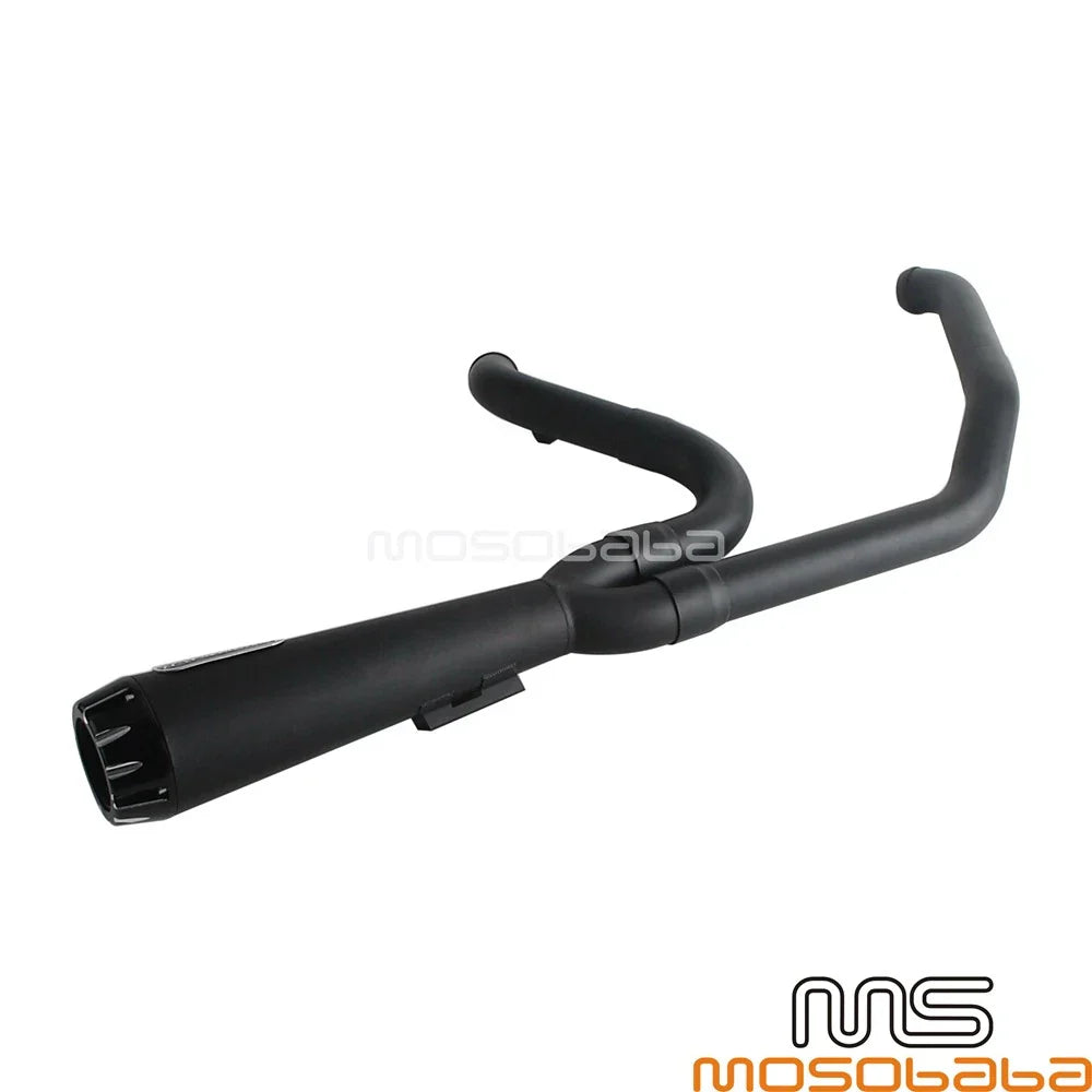 2-into-1 Exhaust System w/ End Cap for Harley Touring CVO Street Glide (2017-2023)