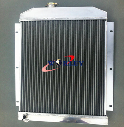 3ROW Radiator + Fan for Chevy C/K 3000 Series 3100/3600/3800 (1947-1954)