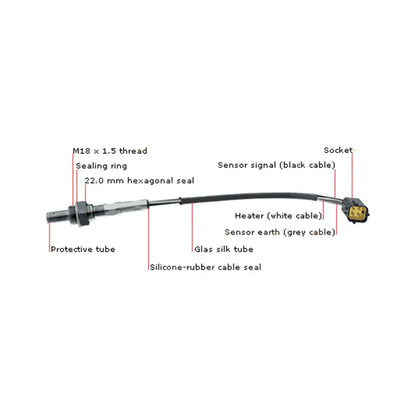 Oxygen O2 Sensor for Nissan Skyline R33 Pulsar N14 N15