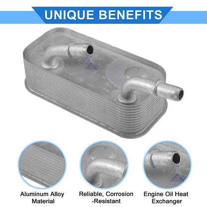 Oil Cooler with Seals for BMW 325Ci 330Ci