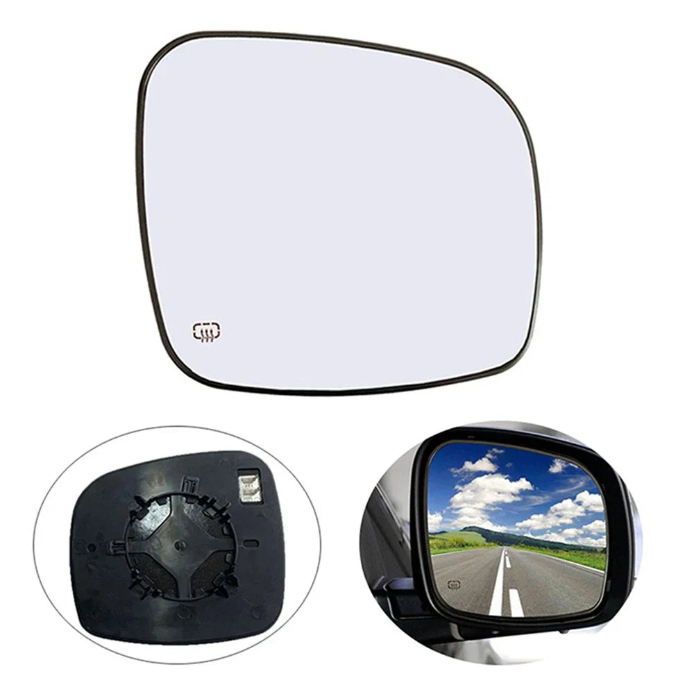 Rear View Mirror Glass x1 for Dodge Grand Caravan, Town & Country (2008-2020)