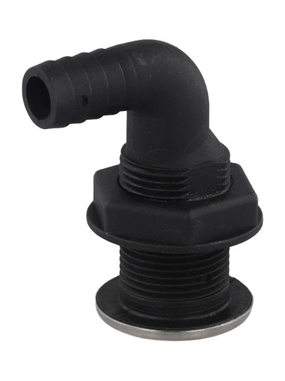 1 x Bilge Pump Fitting 33MM Bilge Thru Elbow Hull Fitting for Boat