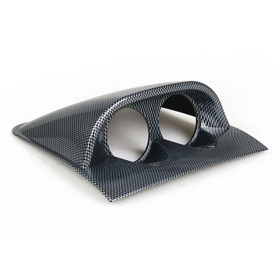 Dual Hole Pod Gauge Mount Holder 52mm for Car Dashboard (No Year Specified)