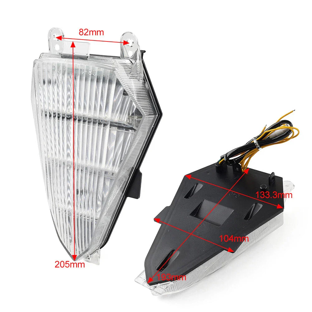 LED Tail Light Brake Turn Signal for Yamaha YZF-R6 (2008-2016)