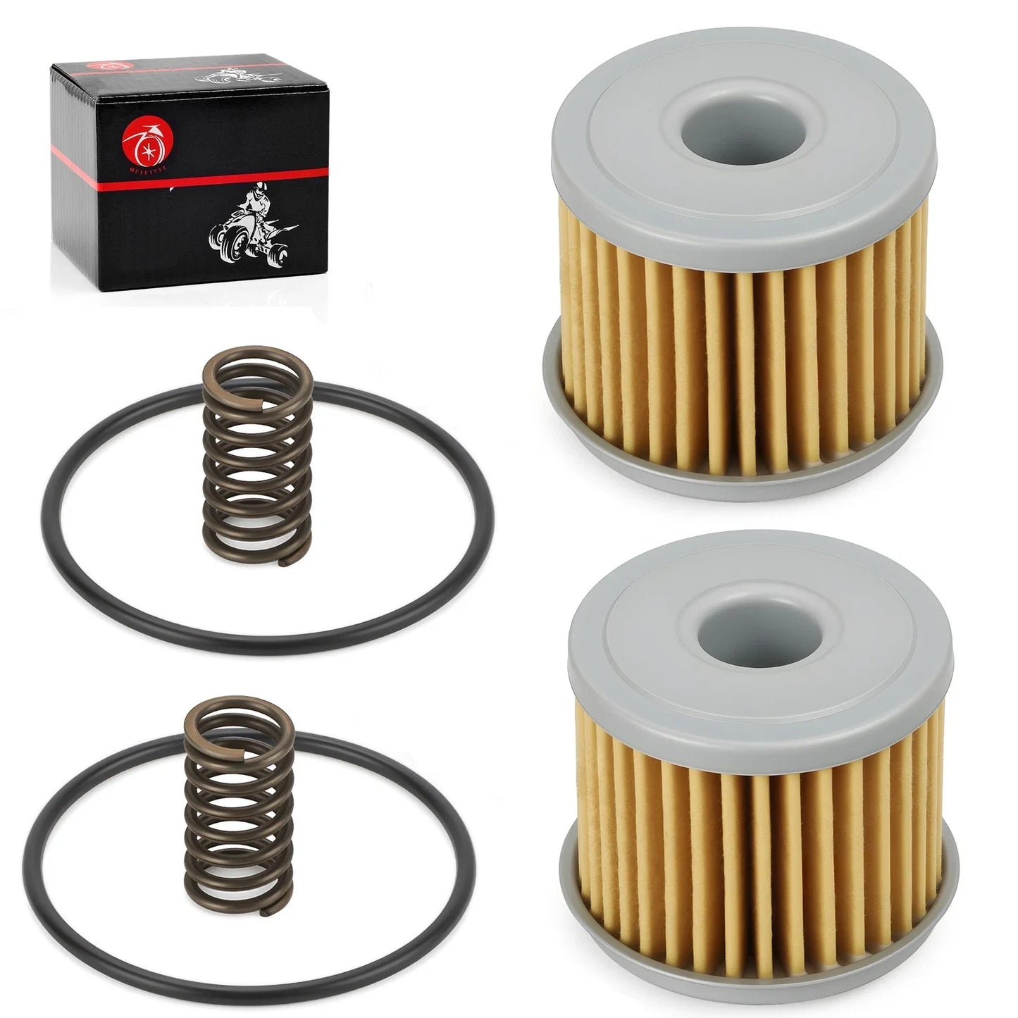 2 x Oil Filter O-Ring Spring for Honda CRF250R/CRF250RX (2004–2024)