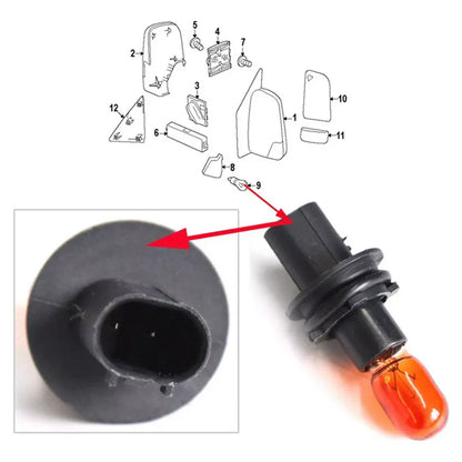 Rearview Mirror Light Bulbs & Lamp Holders for Benz Sprinter (2006+)