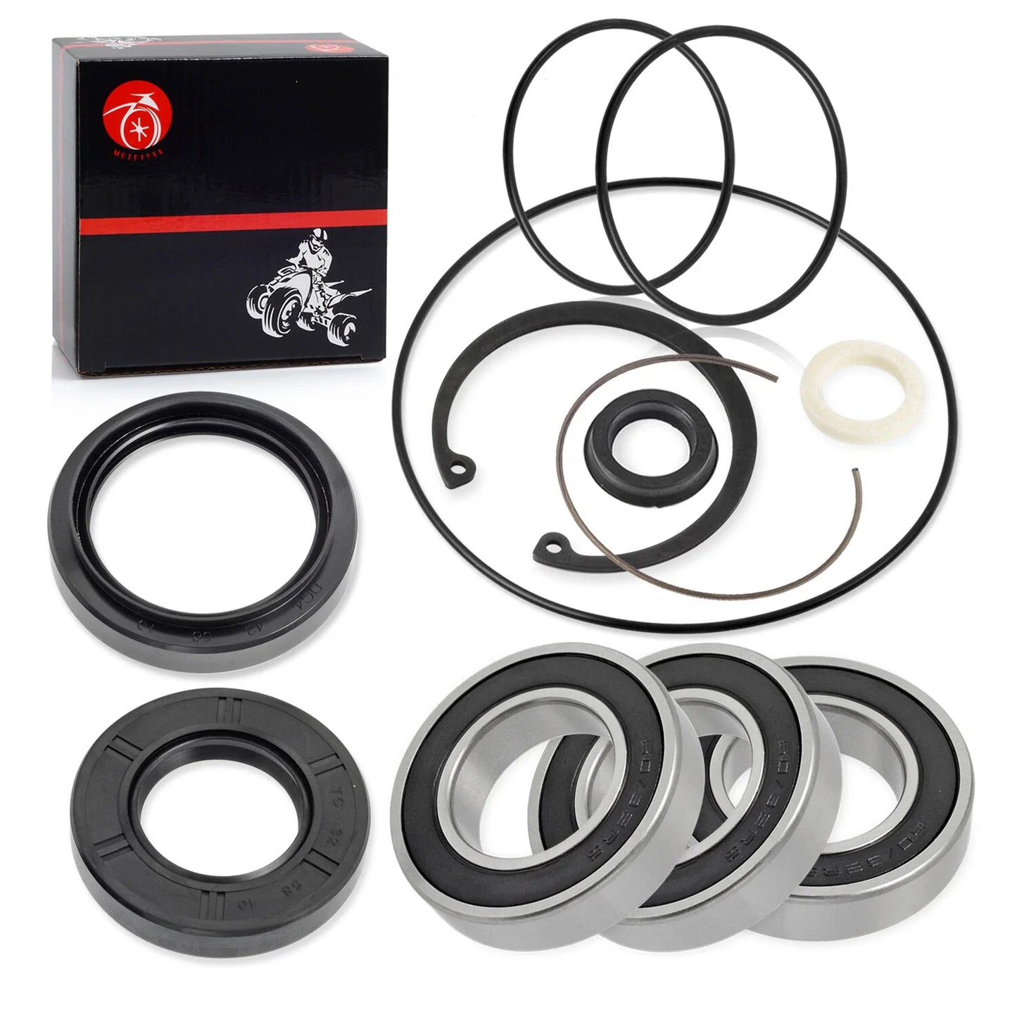 Rear Axle Wheel Bearing Seal for Honda Sportrax 250 TRX250EX 2x4 (2001–2008)