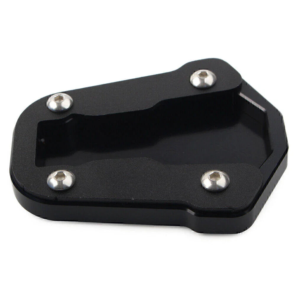 Black Side Kickstand Pad for Honda CRF300L CRF300 Rally (2021-2024)