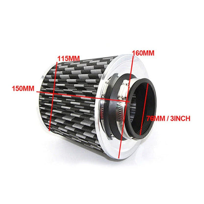 Cold Air Intake Filter Induction Pipe for Car Accessories (No Year Specified)