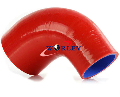 2" to 2.5" Silicone 90 Degree Elbow Reducer Hose for Car