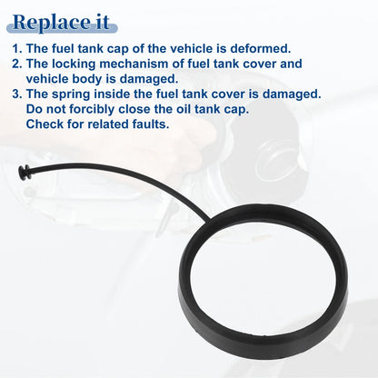 Fuel Tank Cap Tether Rope for Mercedes-Benz C230 (2001-2007)