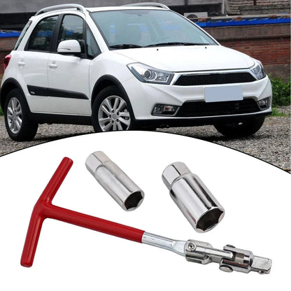 Flexible Spanner Socket Wrench Set 3PCS High Torque T-Handle for Bar