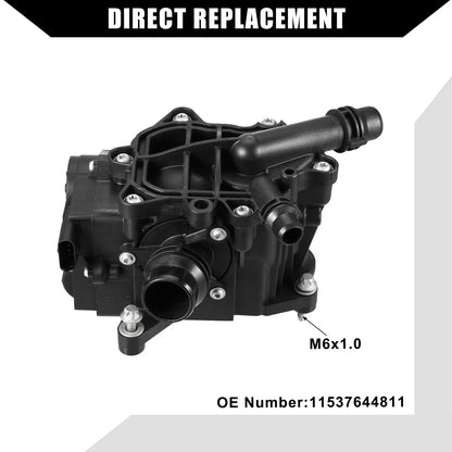 Engine Coolant Thermostat Housing Assembly for BMW 530i XDrive