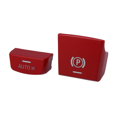 H Button Long Feet P Button Cover for BMW F01 F02 F12 F10 F07 Red