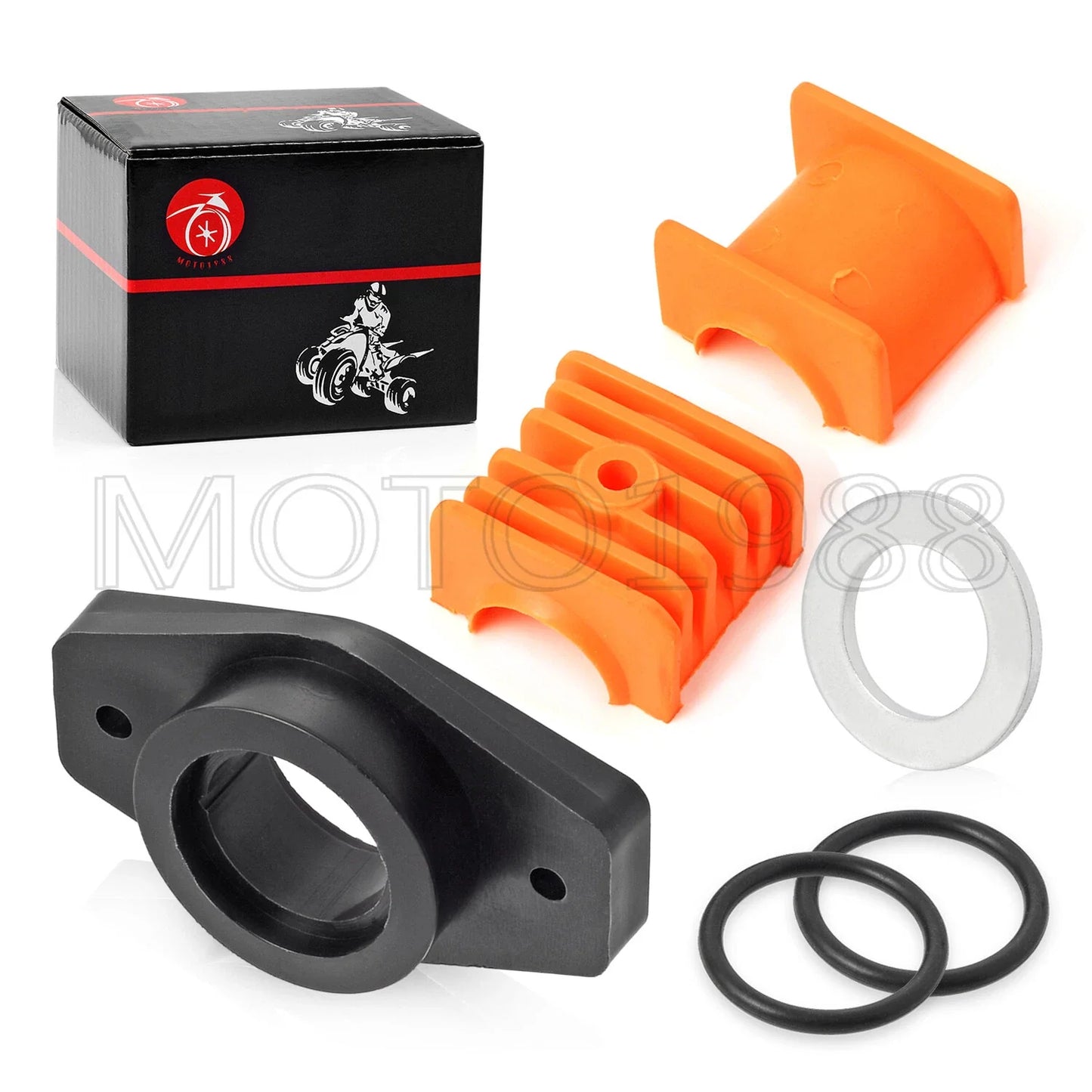 2 x Lower/Upper Steering Bushings for Polaris Big Boss (1991–2000)