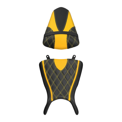 Seats for Yamaha YZF R3 (2015 - 2024) Black Yellow