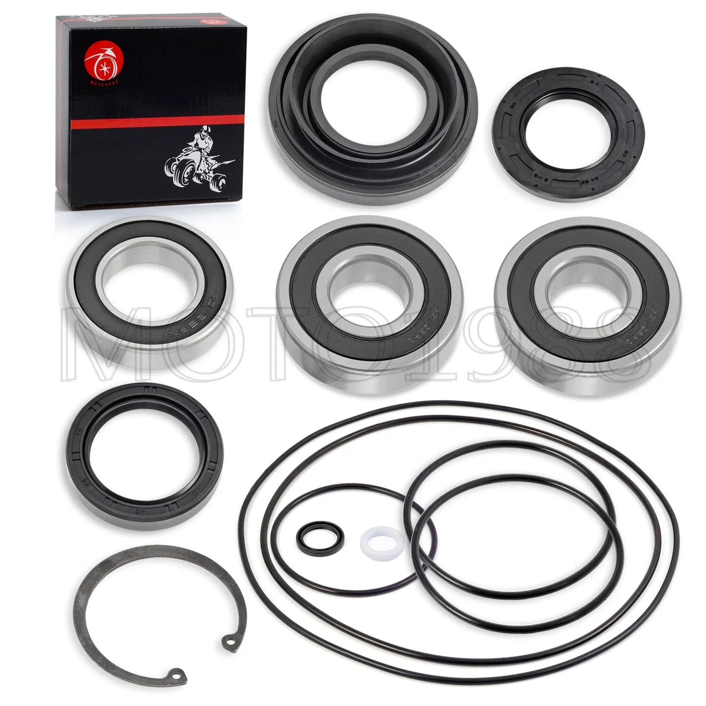 Rear Axle Brake Seals Bearings for Honda Foreman Rubicon (2001–2014)