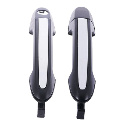 2 x Left & Right Outer Door Handle Chrome for Hyundai Santa Fe CM (2006–2012)