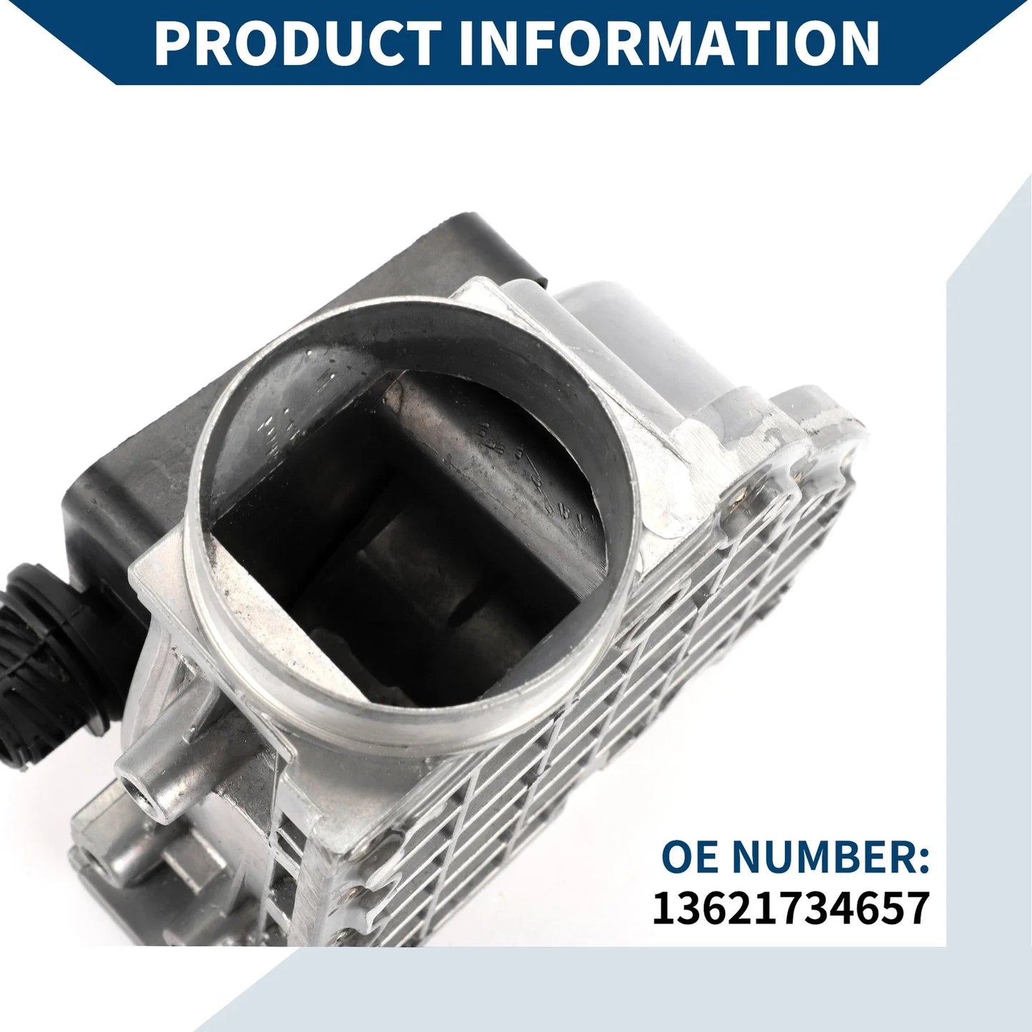 1 Pcs Mass Air Flow Sensor Assembly for BMW E30 E36 E34 Black