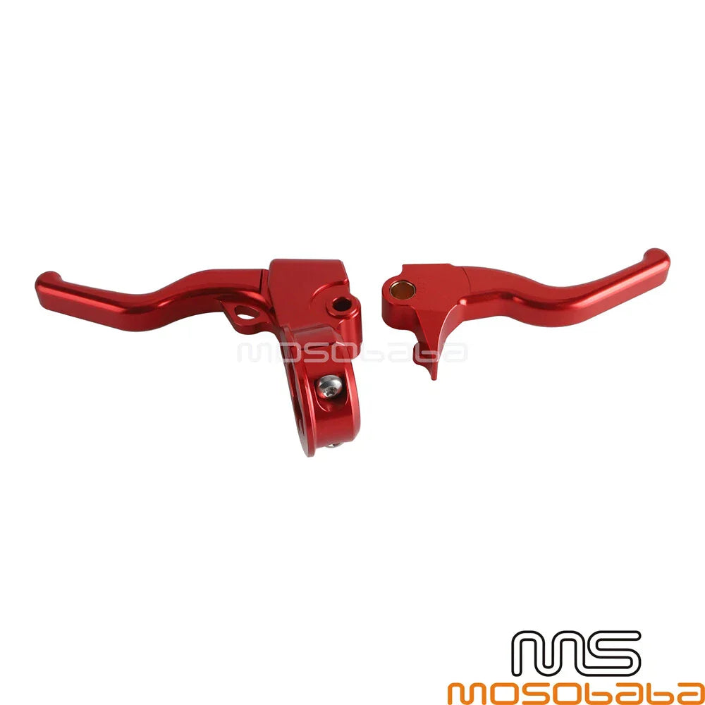 Brake & Clutch Levers Set for Harley Sportster Custom XL883C XL883R (2004-2023)
