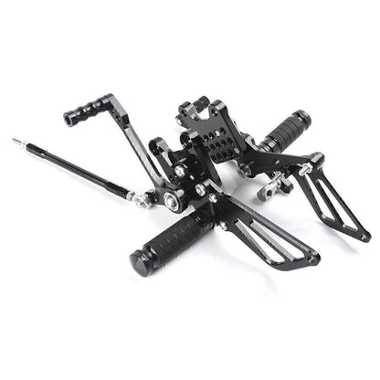Rearsets Foot Pegs for Suzuki GSXR1000 (2000-2004), GSXR600/750 (1996-2005) Black
