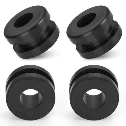 4x Rubber Heel Guard Grommets for Yamaha Warrior 350 YFM350X (1990–2004)
