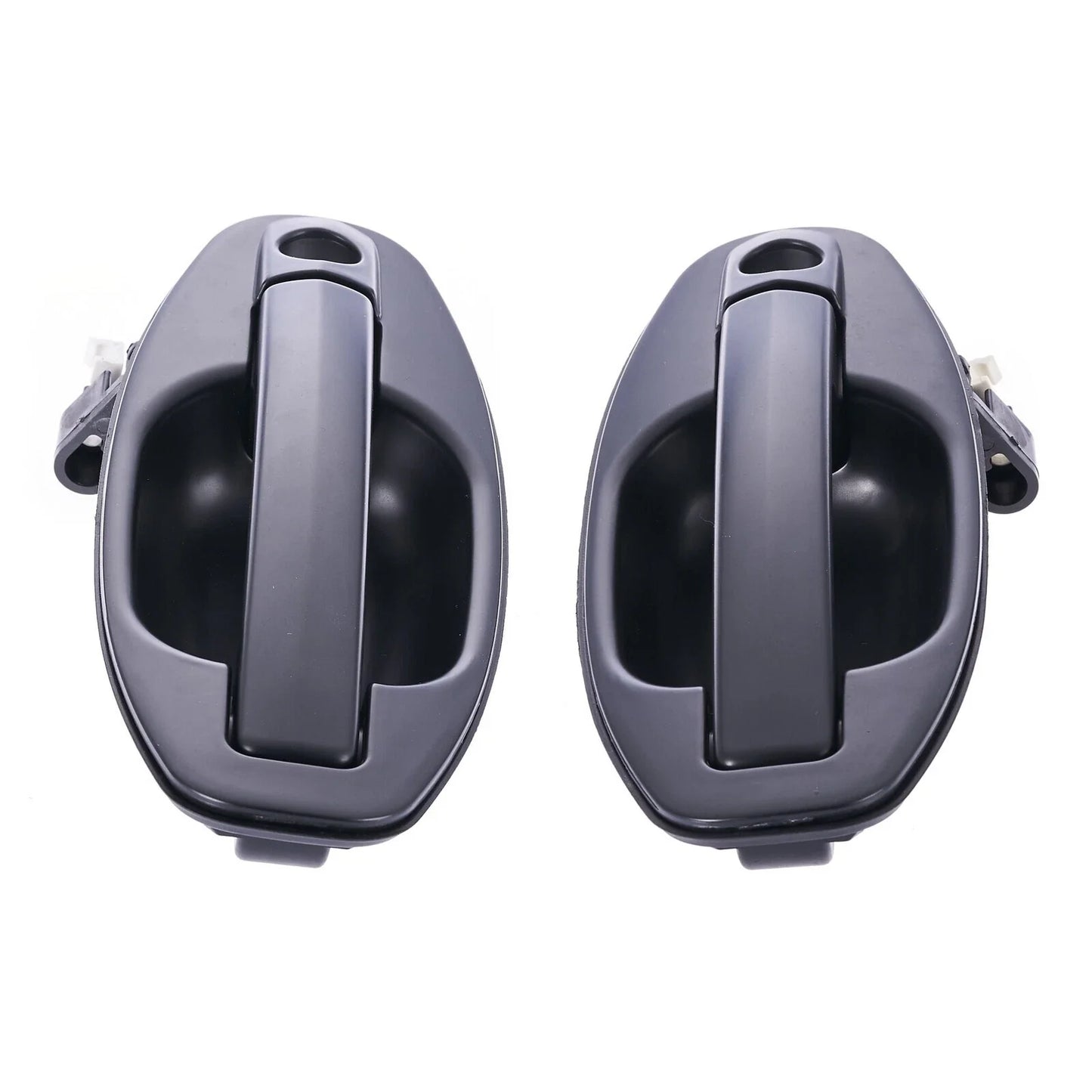 2 x Front Right & Left Outer Door Handle Black for Hyundai Santa Fe SM (2000–2005)
